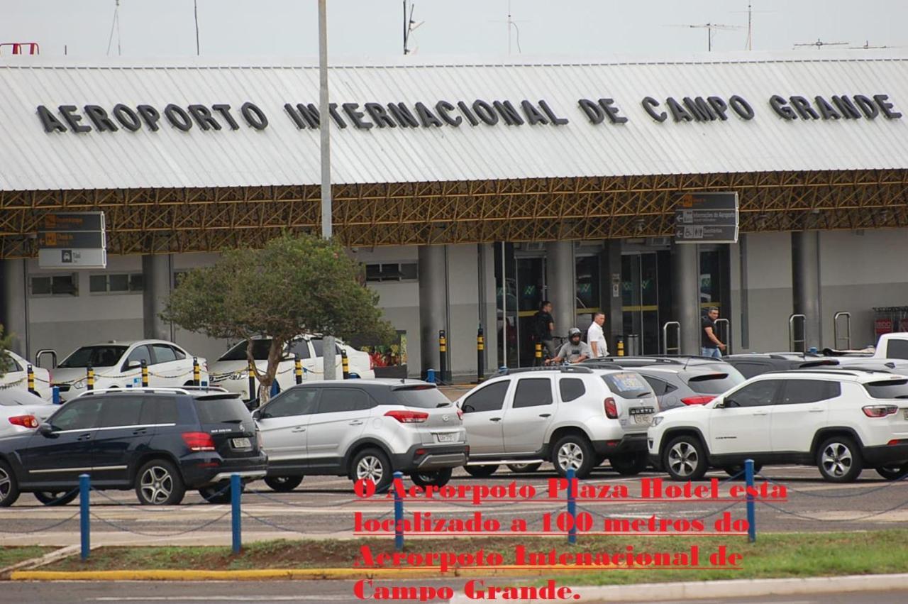 Aeroporto Plaza Hotel カンポ・グランデ エクステリア 写真